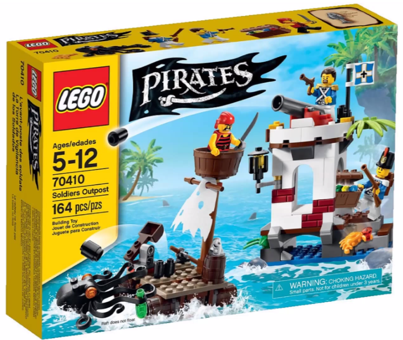 Illustration for article titled Avast! Here be the 2015 Lego Pirates sets